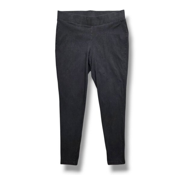 Torrid Full Length Legging Womens 2X Signature Waistband Black High rise - Picture 1 of 7